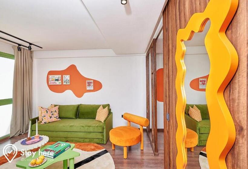 带1个卧室带花园景观的公寓, Stayhere Cil