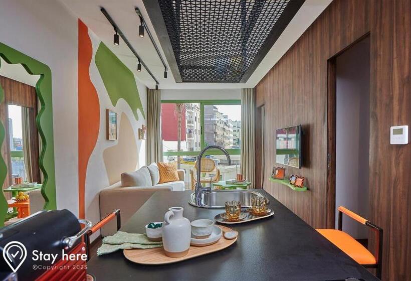 带1个卧室的带阳台的公寓, Stayhere Cil