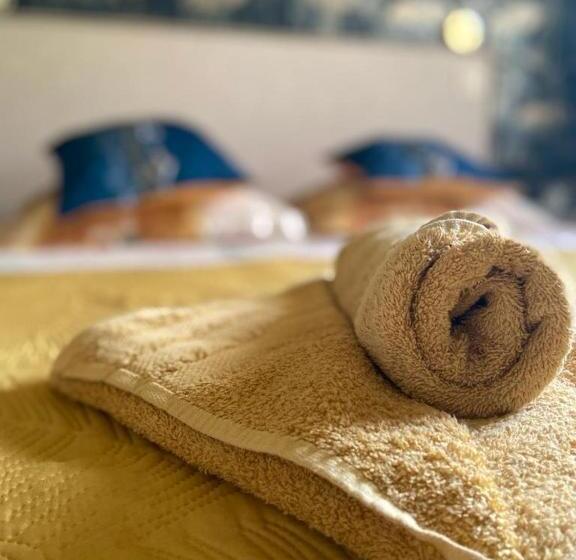 キングサイズベッドのスタンダードルーム, Chambre La Palmeraie Village Naturiste