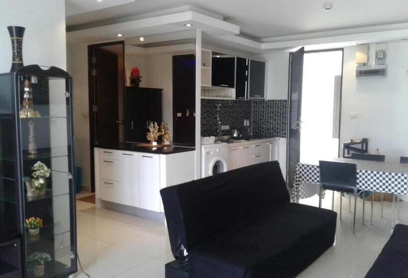 Quarto standart com varanda, Apartments Sea View Wongamat Privacy Condo