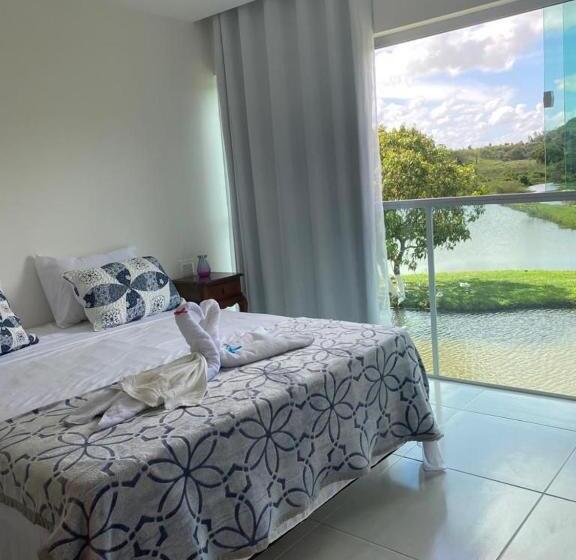 标准间带湖景, Fazenda Oásis