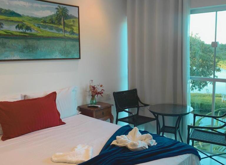 标准间带湖景, Fazenda Oásis