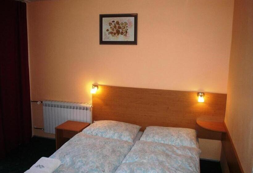 غرفة قياسية رباعية مزودة بشُرفة, Pension Schaumannův Dvůr