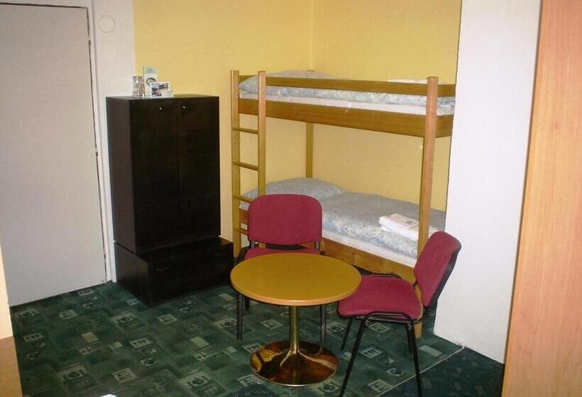 غرفة قياسية رباعية مزودة بشُرفة, Pension Schaumannův Dvůr