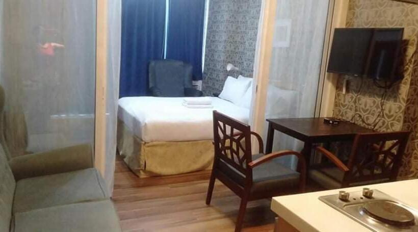 آپارتمان 1 خوابه با بالکن, Azure Urban Residence A11 Near Airport And Sm Bicutan+ Free Wifi