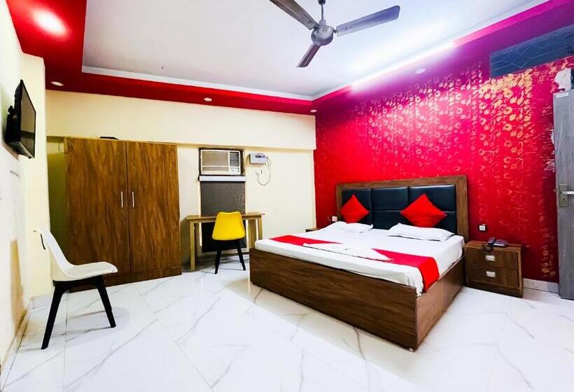 חדר דלוקס, Classic Hotel 02 Minute Walk In Nizamuddin Railway Station