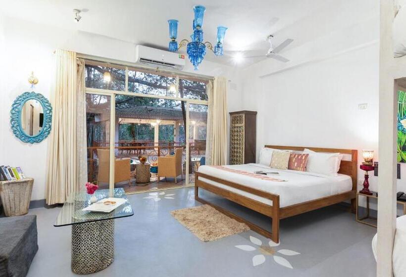 Habitación Cuádruple Estándar con Balcón, The Singing Tree