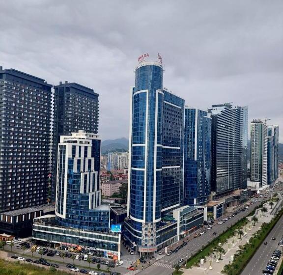 Deluxe Suite Sea View, Natalia Apartments In Orbi City