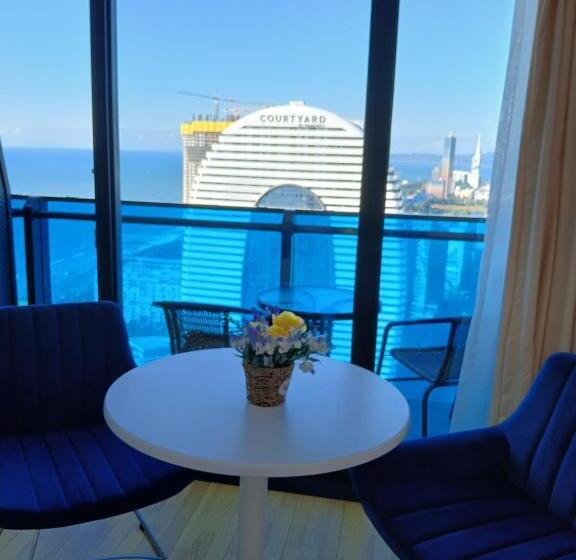 Deluxe Suite Sea View, Natalia Apartments In Orbi City