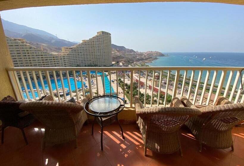 آپارتمان 1 خوابه با چشم‌انداز دریا, Porto Elsokhna Pyramids Family