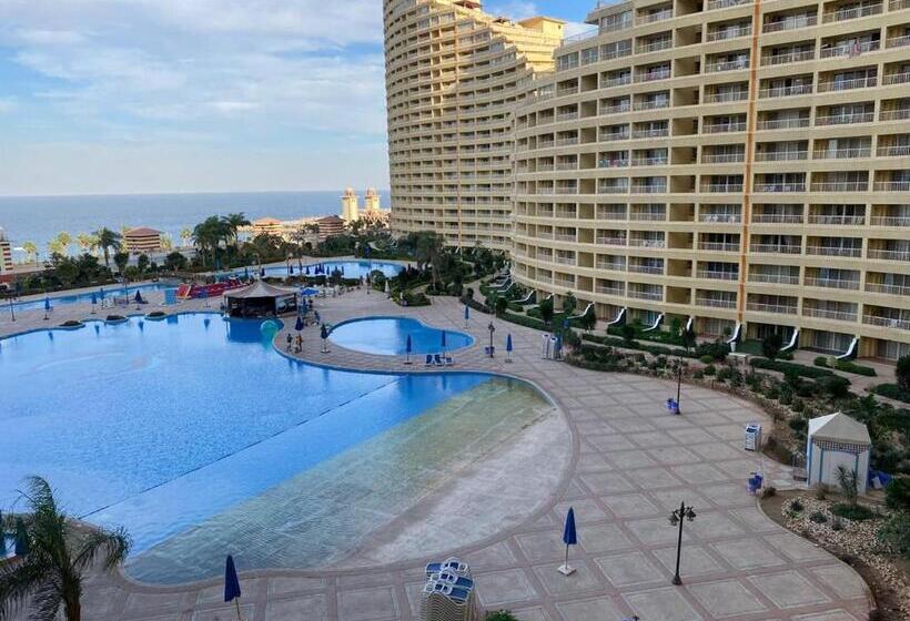 آپارتمان 1 خوابه با چشم‌انداز دریا, Porto Elsokhna Pyramids Family