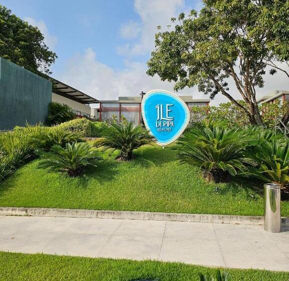 Medencére Néző 1 Szobás Apartman, Flat Luxo Com Piscina Privativa Resort île De Pipa Locar House