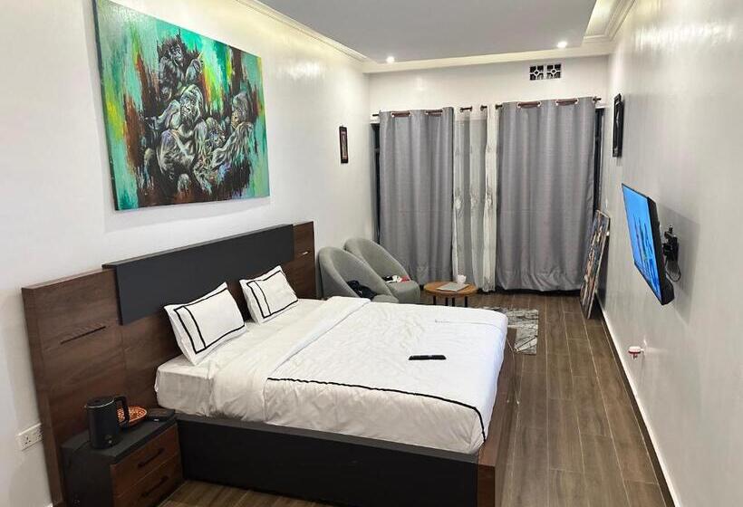 اتاق استاندارد با تخت بزرگ, Ruhondo Beach Resort