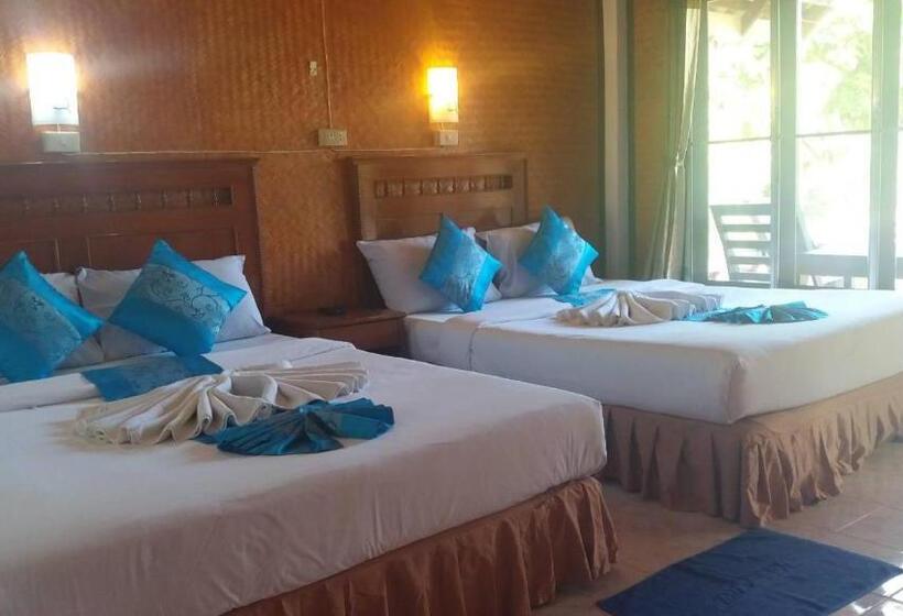 패밀리 룸, Lanta Long Beach Hostel