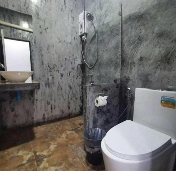 스탠다드 룸 킹사이즈 침대, Lanta Long Beach Hostel