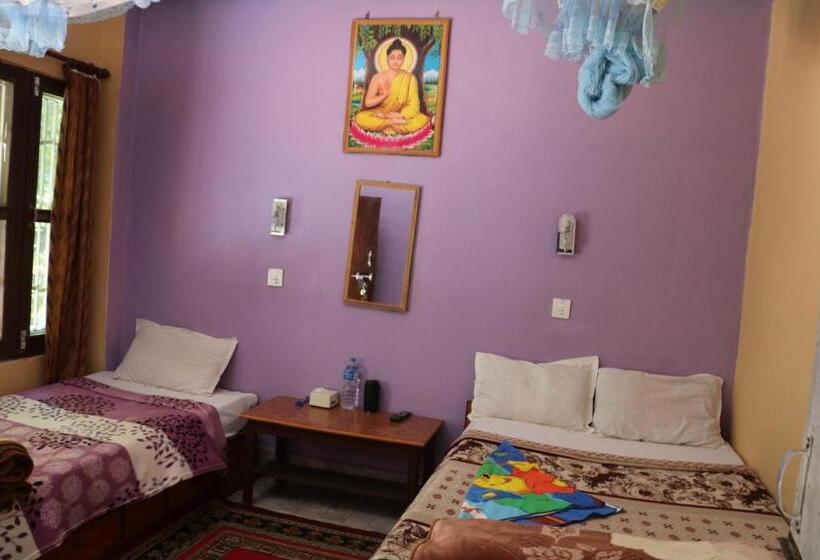 اتاق استاندارد سه نفره, Nikunj Safari Guest House Sauraha  A Place Where You Can Book Jungle Wildlife Safari