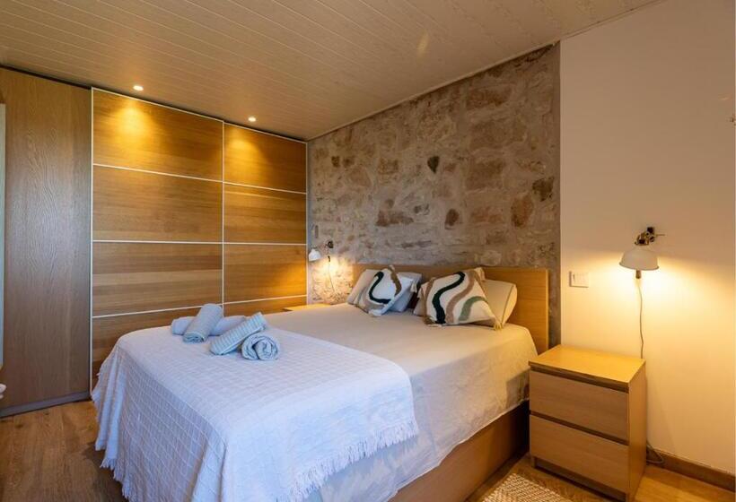 带1个卧室的带阳台的公寓, Masia Aubareda