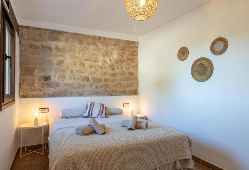 带1个卧室带花园景观的公寓, Masia Aubareda