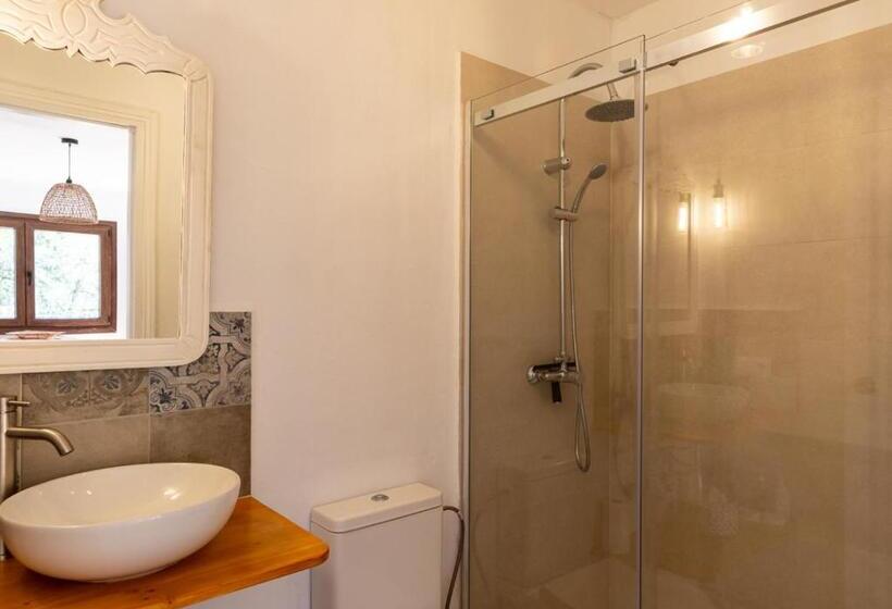 带1个卧室带花园景观的公寓, Masia Aubareda