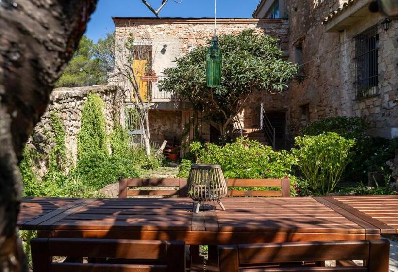 带1个卧室带花园景观的公寓, Masia Aubareda
