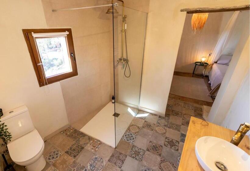 标准间带露台, Masia Aubareda