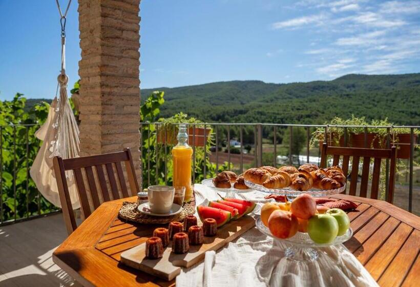 标准间带露台, Masia Aubareda