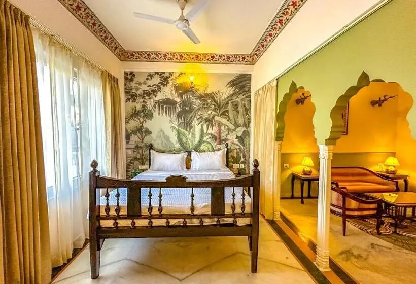 Superior-huone King-vuode, Dyore House By Bharat Mahal Palace