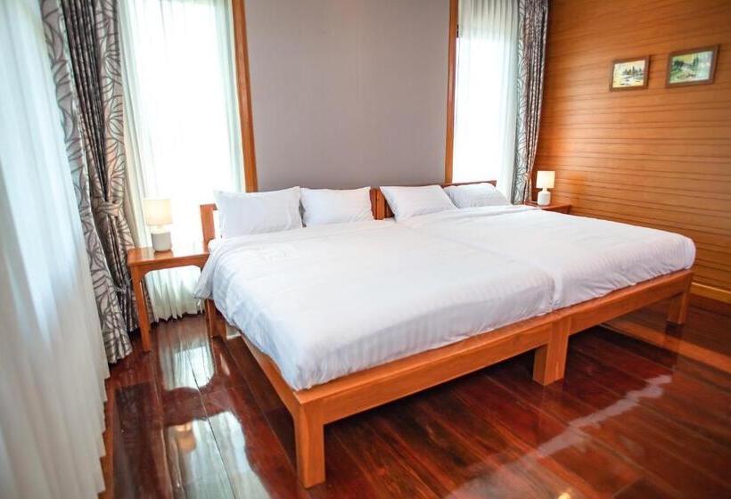 디럭스 룸, Huan Chom Jan Hometel At Lampang