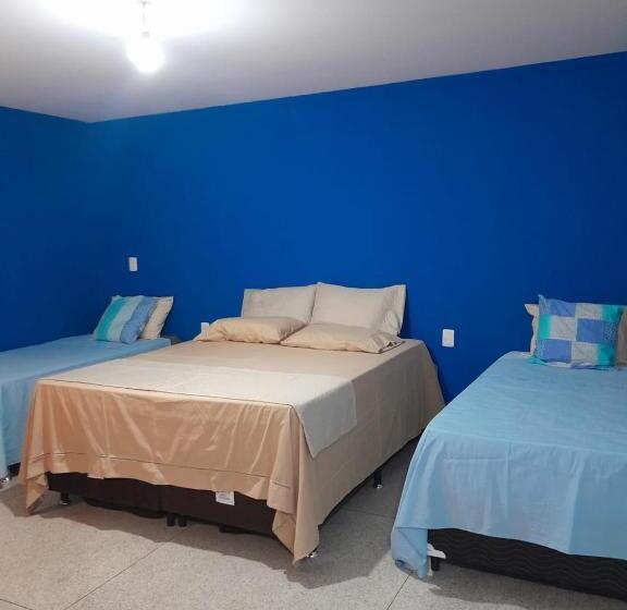 Standaard Vierpersoonskamer met Balkon, Pousada Maria Moura