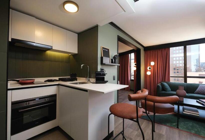 Студия Стандарт, Apt Serviced Apartments Santiago