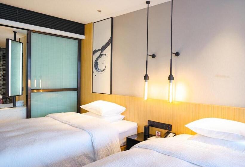 غرفه قياسيه سريرين مزدوجين, Fairfield By Marriott Changsha Tianxin