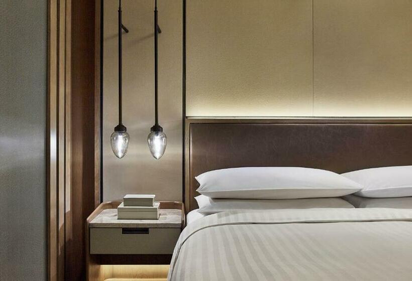 스탠다드 룸 킹사이즈 침대, Hangzhou Marriott Hotel Qianjiang