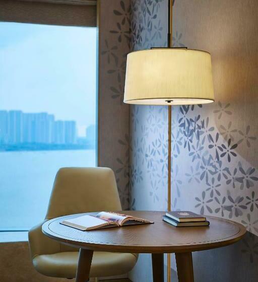 キングサイズベッドのエクゼクティブルーム, Hangzhou Marriott Hotel Qianjiang