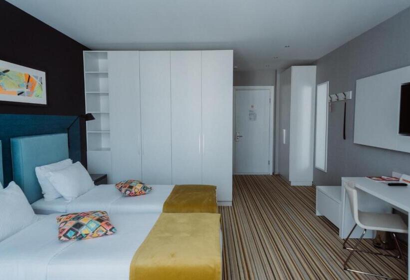 اتاق استاندارد با چشم‌انداز دریا, Aparthotel Tangerine