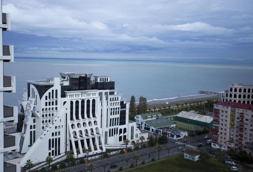اتاق سه نفره دلوکس با چشم‌انداز دریا, Aparthotel Tangerine