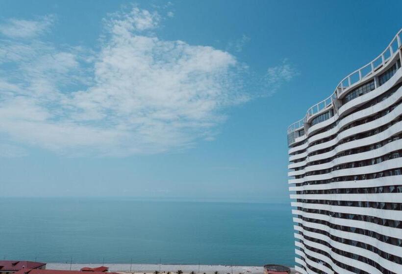 اتاق سه نفره دلوکس با چشم‌انداز دریا, Aparthotel Tangerine