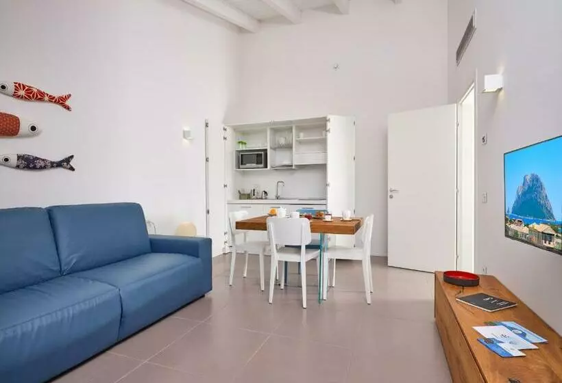 １ベッドルームファミリーアパートメント, Felix Hotels   Hotel Residence Porto San Paolo