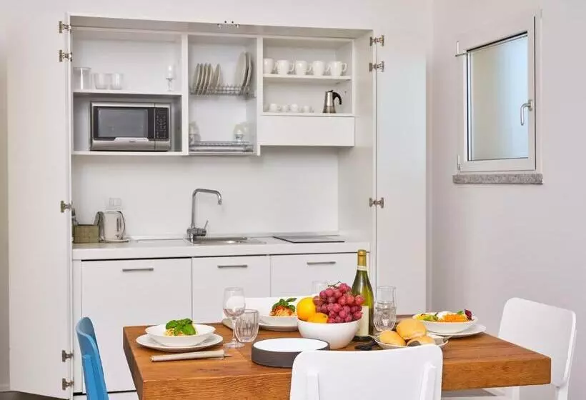 １ベッドルームファミリーアパートメント, Felix Hotels   Hotel Residence Porto San Paolo