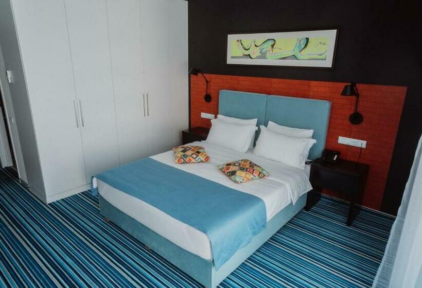 اتاق استاندارد با چشم‌انداز دریا, Aparthotel Tangerine