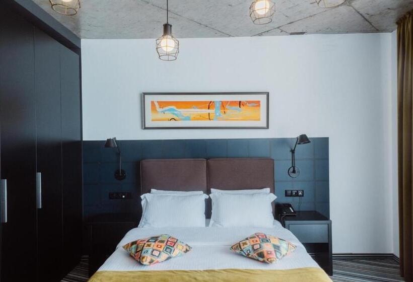 اتاق استاندارد با چشم‌انداز دریا, Aparthotel Tangerine