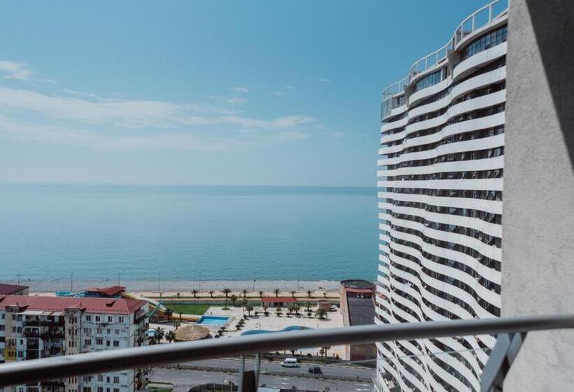 اتاق استاندارد با چشم‌انداز دریا, Aparthotel Tangerine