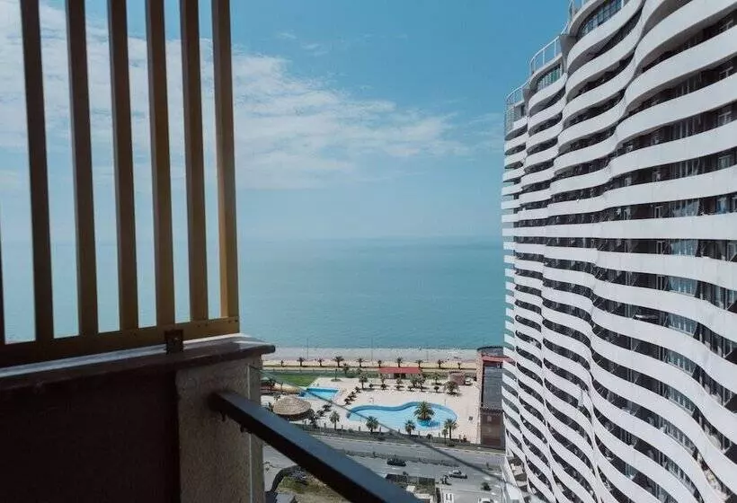 اتاق استاندارد با چشم‌انداز دریا, Aparthotel Tangerine