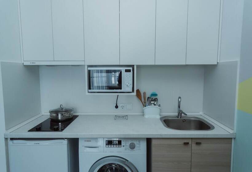 اتاق خانوادگی با چشم‌انداز دریا, Aparthotel Tangerine