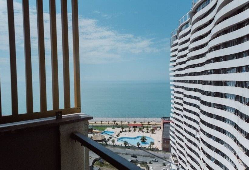 اتاق خانوادگی با چشم‌انداز دریا, Aparthotel Tangerine