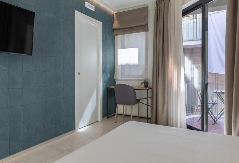 발코니 디럭스 룸, Taormina Town   Guesthouse Sicily