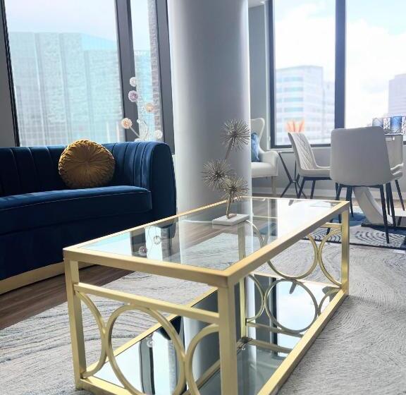 침실 3개 아파트, Premier Escape Tysons 4 Beds