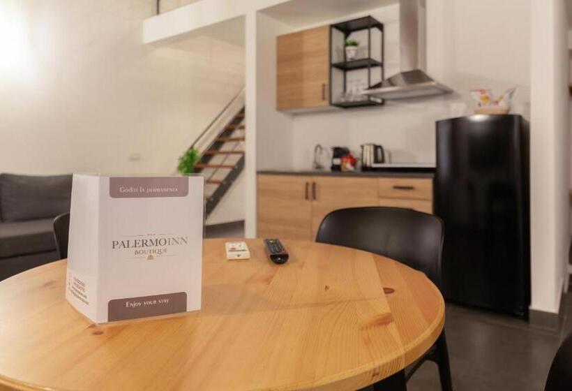 발코니가 있는 스위트, Palermo Inn Boutique Arte