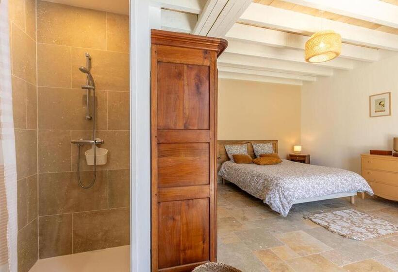 غرفة قياسية مطلّة علي حمام السباحة, L As De Seur