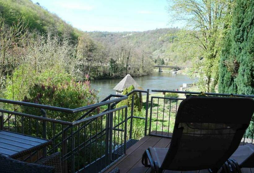 חדר דלוקס עם מרפסת, Pension & Seminarhaus Haus Am Fluss