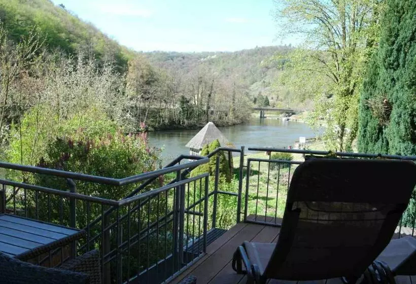 バルコニー付きデラックスルーム, Pension & Seminarhaus Haus Am Fluss